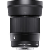 Lente Sigma 30mm F/1.4 DC DN - E-mount