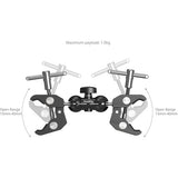 Abrazadera SmallRig de doble cabeza en forma de cangrejo