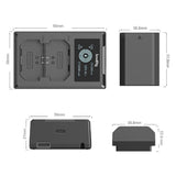 Cargador Doble SmallRig con 2 Baterías NP-FZ100 para Sony
