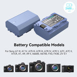 Batería Recargable SmallRig NP-FZ100 con USB-C para Sony