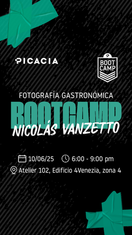 Sabor en foco - Bootcamp con Nicolás Vanzetto