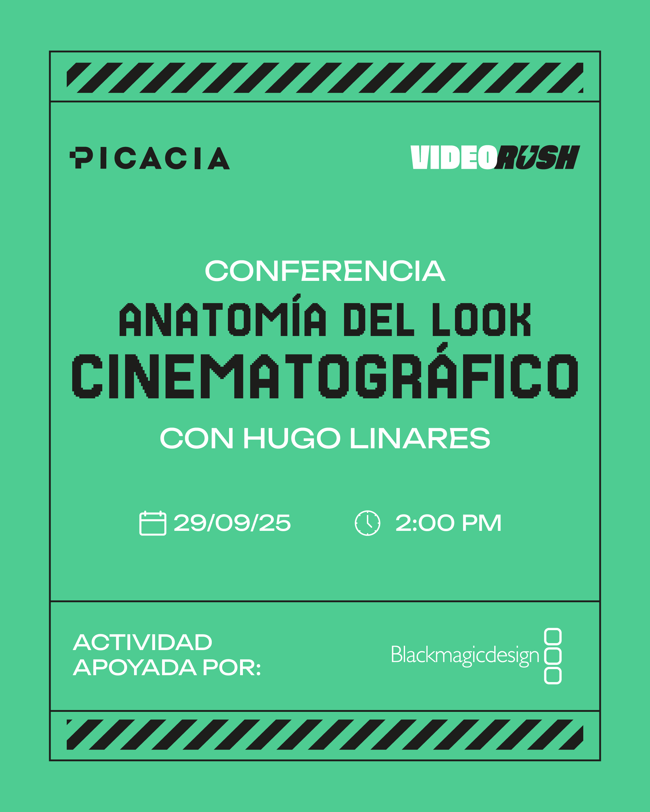 Video Rush - Anatomía del look cinematográfico (Conferencia)