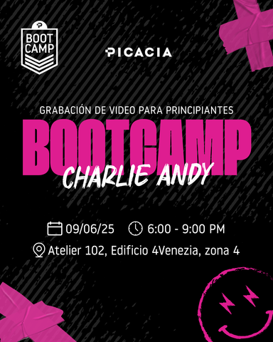 Bootcamp Charlie - Grabación de video para principiantes