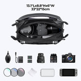 Bolsa K&F Concept tipo cangurera - Urban Wander