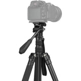 Trípode de vídeo SmallRig CT180 con mini cabezal fluido V2