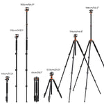 Tripode K&F Concept Convertible en monopod con accesorio para Smartphone