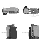 Jaula para Cámara Sony ZV-E10 con Empuñadura Derecha - 3538B