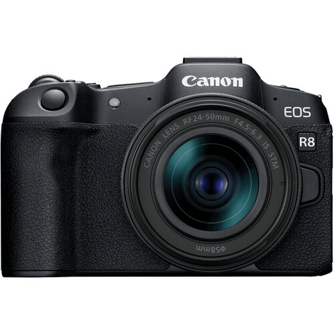 Cámara Mirrorless Full Frame R8 Con Lente 24-50 STM