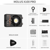 Luz LED FIVERAY De 100W con softbox - Molus X100 Pro