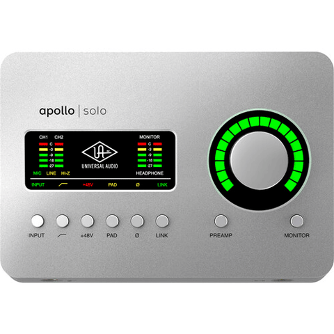 Interfase de Audio Apollo Thunderbolt 3 2IN-2OUT Heritage Edition - Solo