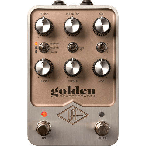 Pedal de Efecto para Guitarra - Golden Reverb