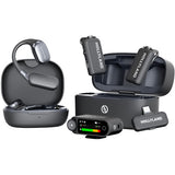 Kit de micrófonos inalámbricos Hollyland - Lark Max 2 Ultimate (2 personas)