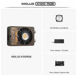 Luz led zhiyun - Molus X100 RGB