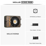 Luz led zhiyun - Molus X100 RGB