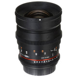 Lente 24mm T1.5 Cine DS - Montura Canon EF