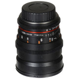 Lente 24mm T1.5 Cine DS - Montura Canon EF