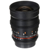 Lente 24mm T1.5 Cine DS - Montura Canon EF